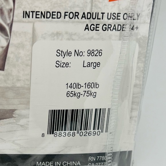 NWT Glorious Gladiator Costume. Can be worn 2 ways. Size Large - Picture 3 of 10